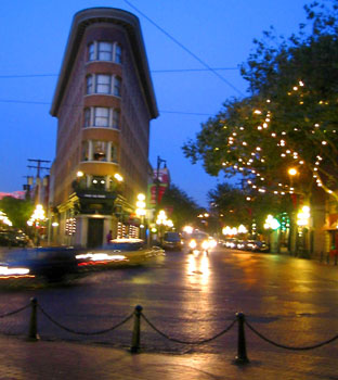 [ Vancouver's flatiron building ]