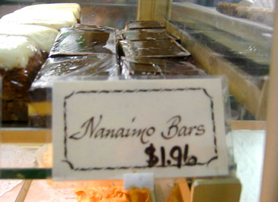 [ Nanaimo bars, in Nanaimo ]