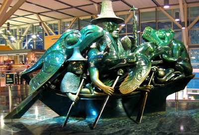 [ Bill Reid sculpture ]