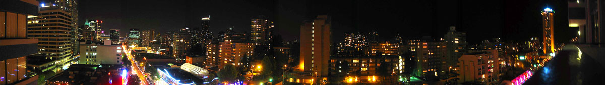 [ View from our hotel balcony ]