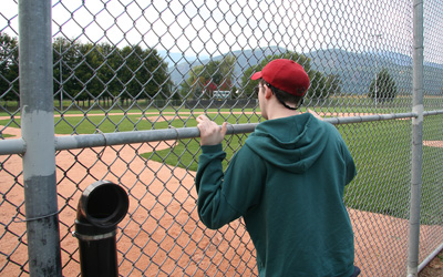 [ At the ballpark ]