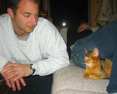 [ Curling up ]
