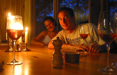 [ More awake by the candles ]