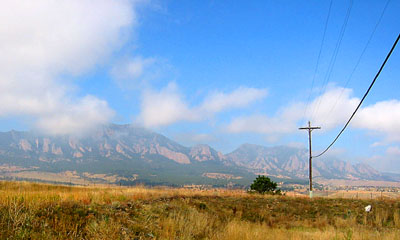 [ Outside Boulder ]