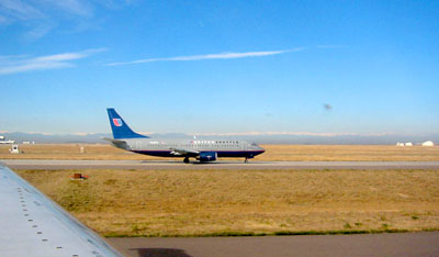 [ Racing to the runway ]