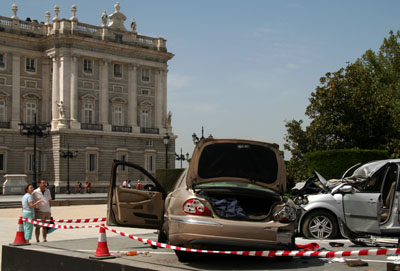 [ Another crashed car ]