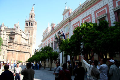 [ Outside the cathedral again ]