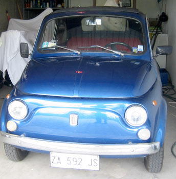 [ Guido, the Fiat 500 ]