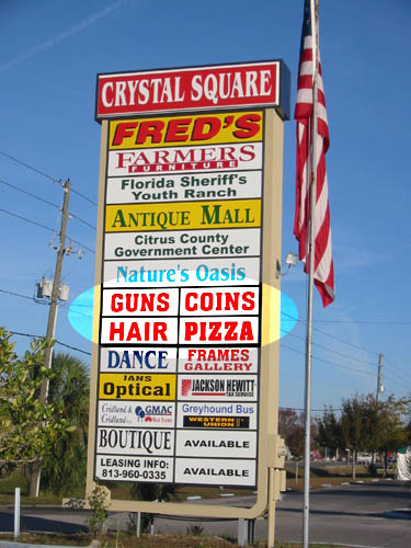 [ Mall sign ]