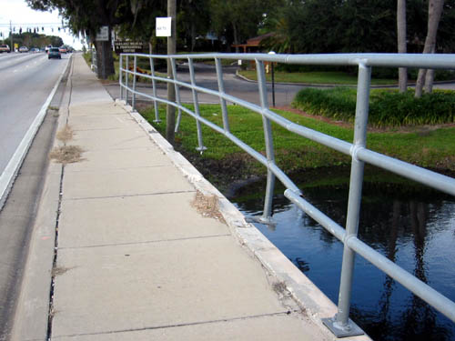 [ Broken railing ]