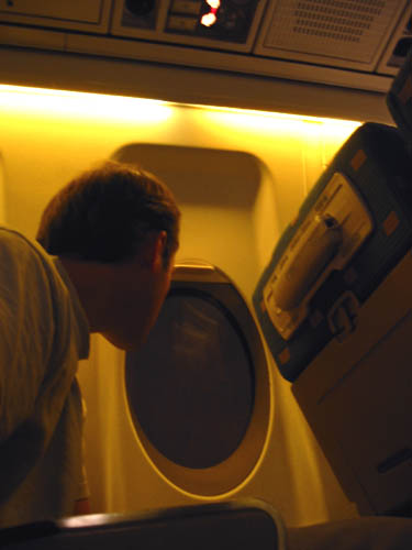 [ Flying back to Toronto ]