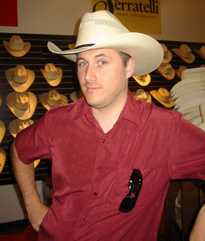 [ I try a hat ]