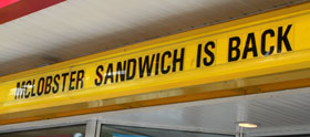 [ McLobster sign ]