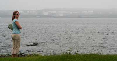 [ Emma, Dartmouth and the fog ]