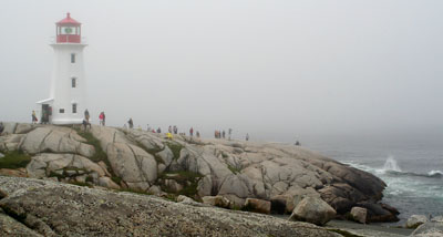 [ Peggy's Cove in the daytime ]