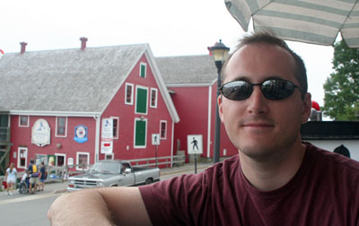 [ Sitting at Big Red's ]