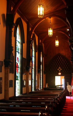 [ Restored interior ]