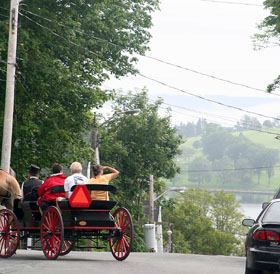 [ Tourists in Lunenburg ]