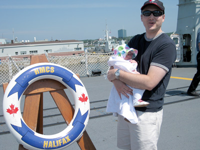 [ On board HMCS Halifax ]