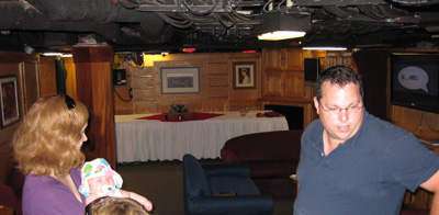 [ In the officer's wardroom ]