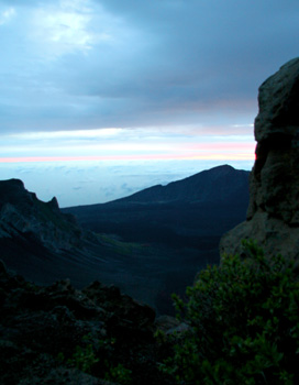 [ Crater of Haleakala ]