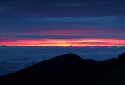 [ Sunrise from Haleakala ]