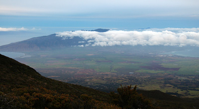 [ View of Maui from Haleakala ]
