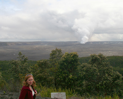 [ Edge of the Halemaumau Crater ]