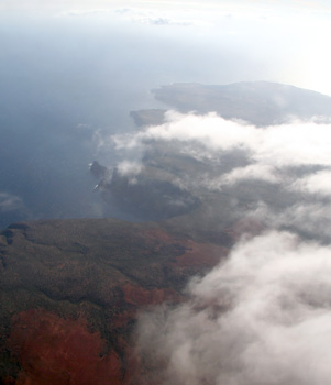 [ Scarred Hawaiian bombing islands ]