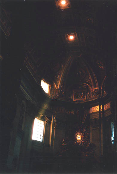 [ Inside St. Peter's ]