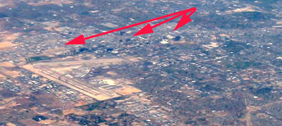 [ The strip from the air ]
