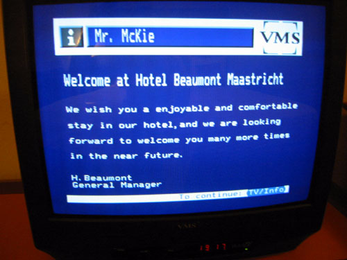 [ Welcome Mr. McKie ]