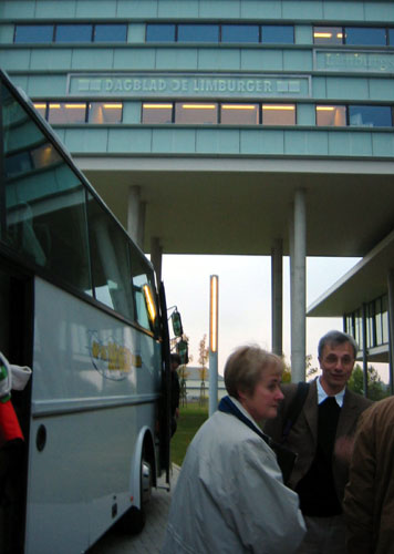 [ Arriving at Media Group Limburg ]