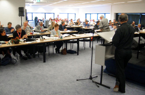 [ Actual conferencing ]