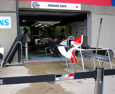 [

Takuma Sato's BAR ]
