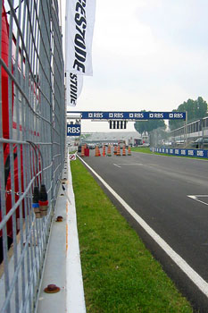 [

Looking towards the starting line ]