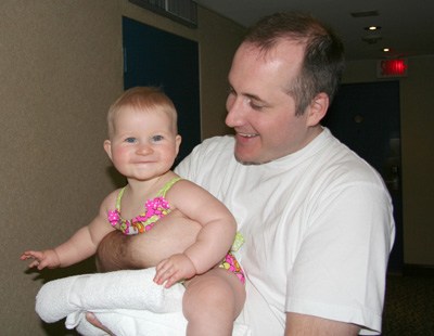 [ Ready to go swimming ]