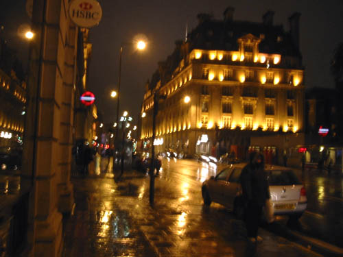 [ Outside Green Park station ]