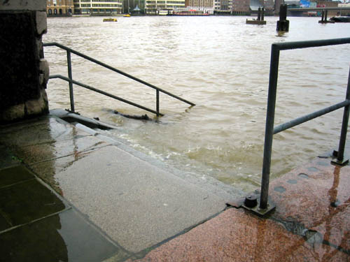 [ Flooded stairway ]