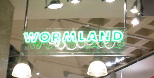 [ Wormland store sign ]
