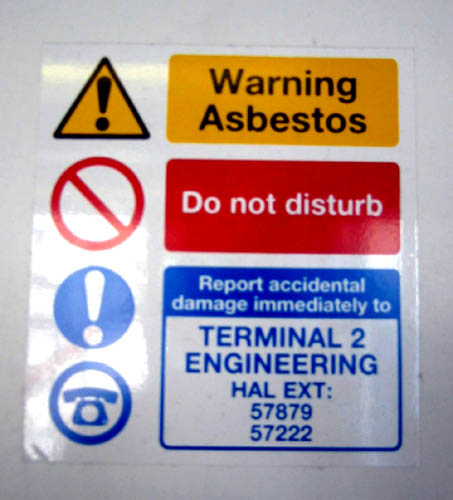 [ Asbestos warning ]