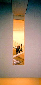 [ Trio through the window ]
