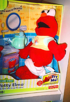 [ Potty Elmo ]