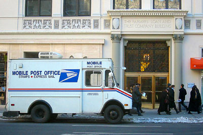[ Mobile post office ]