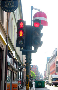 [ 
Double pedestrian red ]