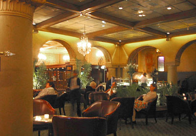 [ 
Inside Cal's hotel ]