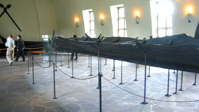 [ 
Cal and Andrew and a really old ship ]