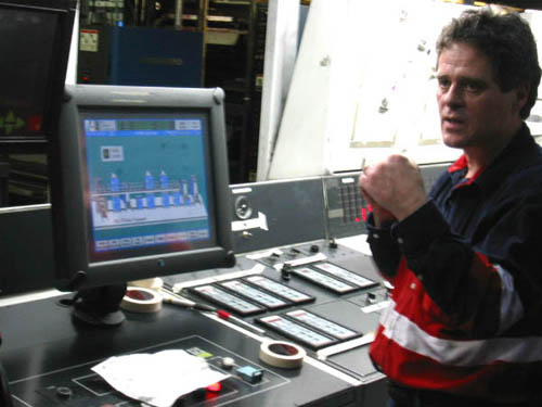 [ Control panel closeup ]