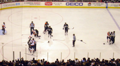 [ Hockey fight ]