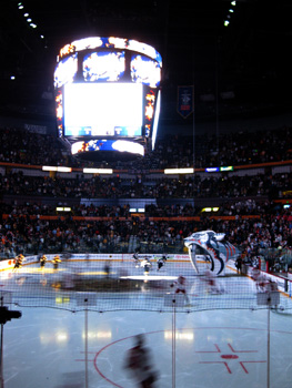 [ Sommet Center scoreboard ]